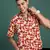 men's abstract multi slim fit shirt