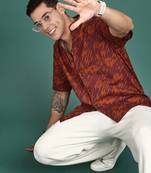 men's floral multi slim fit shirt