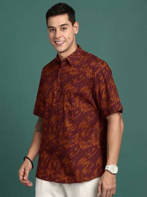 men's floral multi slim fit shirt 3