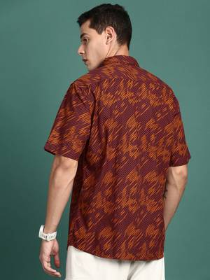 men's floral multi slim fit shirt 4