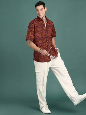 men's floral multi slim fit shirt 5
