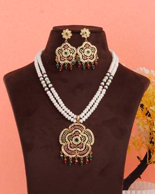 Real Natural Hyderabadi pearls Set 4
