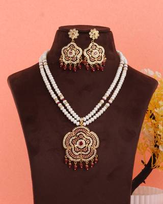 Real Natural Hyderabadi pearls Set 4