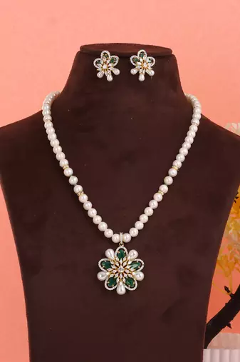 Real Natural Hyderabadi pearls Set