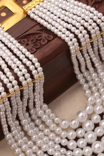 Layered Pearl Necklace