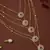 Three-Layer Necklace with Hexagon Pendants