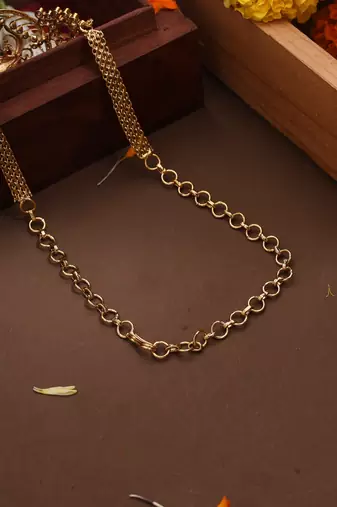 Minimalistic Choker with American Stone Studded Round Pendant