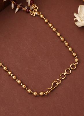 Rice Pearl Necklace with Red Beads 4