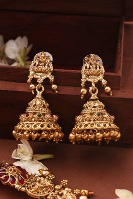 Majestic Lakshmi Temple Jewellery Set 3