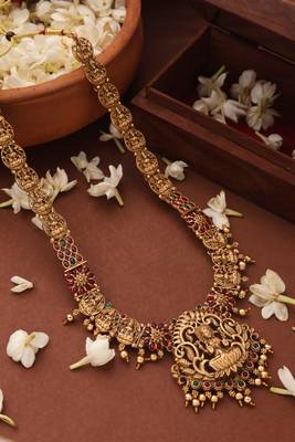 Majestic Lakshmi Temple Jewellery Set 4