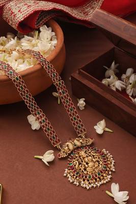 Multicolor Gold Plated Alloy Necklace Set 5
