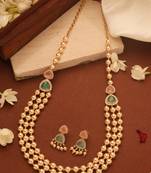 Pearl Layer Necklace Set