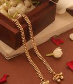 Gold-Plated Anklet with Round Motifs Koulso