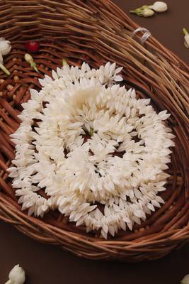 Fragrant artificial hair gajra 2