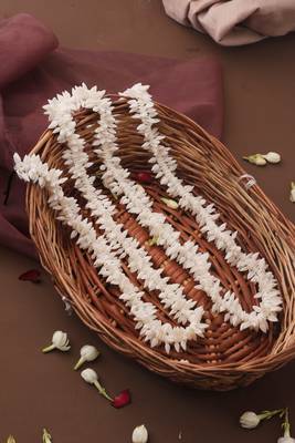 Fragrant artificial hair gajra 1