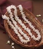 Fragrant artificial hair gajra