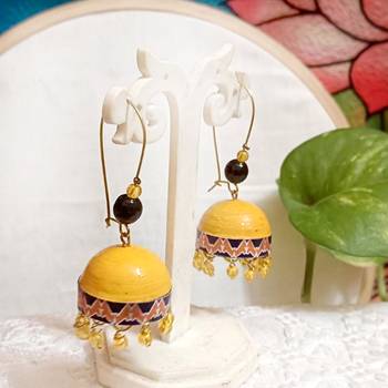 Quilled hanging  jhumkas 41 1
