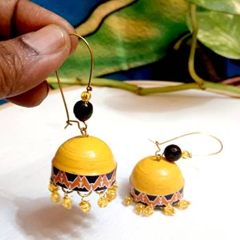 Quilled hanging  jhumkas 41 2