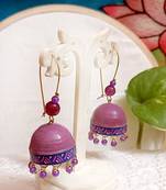 Quilled hanging  jhumkas 42