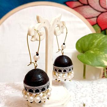 Quilled hanging  jhumkas 47 1