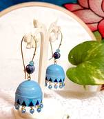 Quilled hanging  jhumkas 49