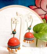 Quilled hanging  jhumkas 51