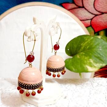 Quilled hanging  jhumkas 54 1