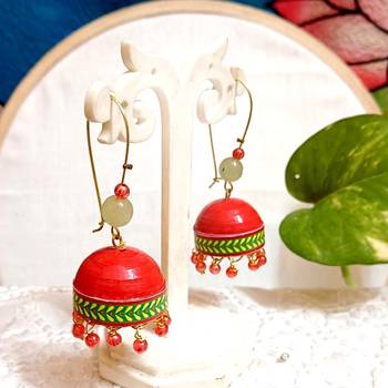 Quilled hanging  jhumkas 56 1