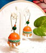 Quilled hanging  jhumkas 58