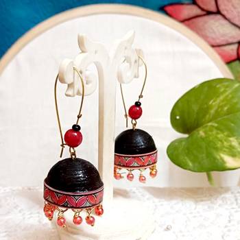 Quilled hanging  jhumkas 59 1