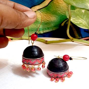 Quilled hanging  jhumkas 59 2