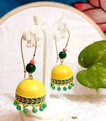 Quilled hanging  jhumkas 65