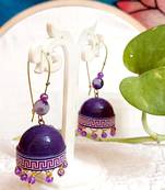 Quilled hanging  jhumkas 66