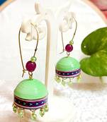 Quilled hanging  jhumkas 67