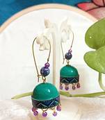 Quilled hanging  jhumkas 68