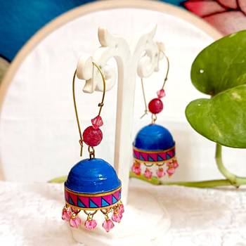 Quilled hanging  jhumkas 69 1