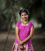 Pink Banarasi Silk Zari Work Lehenga Choli for Girls