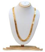 Lakshmi Coin Necklace Copper Plated Alloy Chain