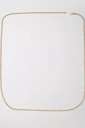 Women's gold-plated ad-studded kamarbandh waist chain