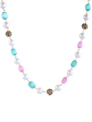 Multi pearl necklace 4