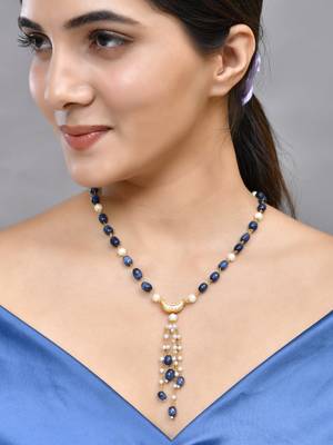 Pearl kundan necklace 1