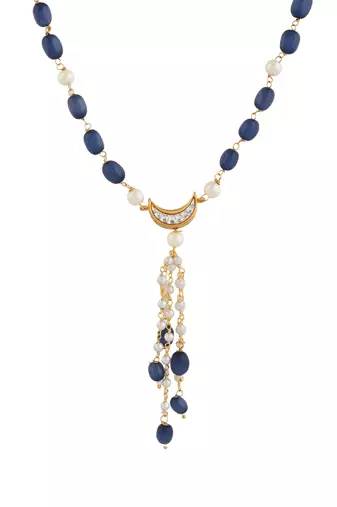 Pearl kundan necklace