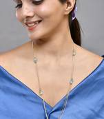 Beaded chain necklace