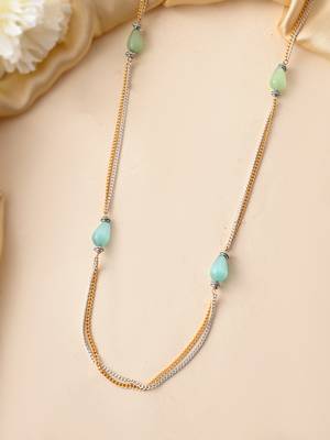 Beaded chain necklace 2