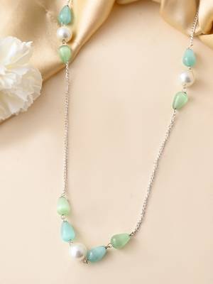 Beaded pearl necklace 2