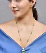 Pearl beads pendant necklace