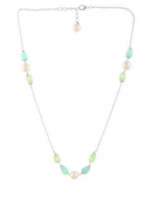 Beaded pearl necklace 4