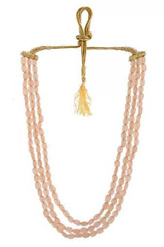 Layered beads necklace