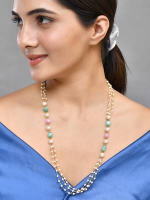 Pearl beads necklace 1