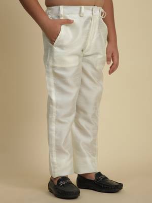 White silk embroidered kurta pajama set with waistcoat for boys party,wedding outfits traditional wear 4